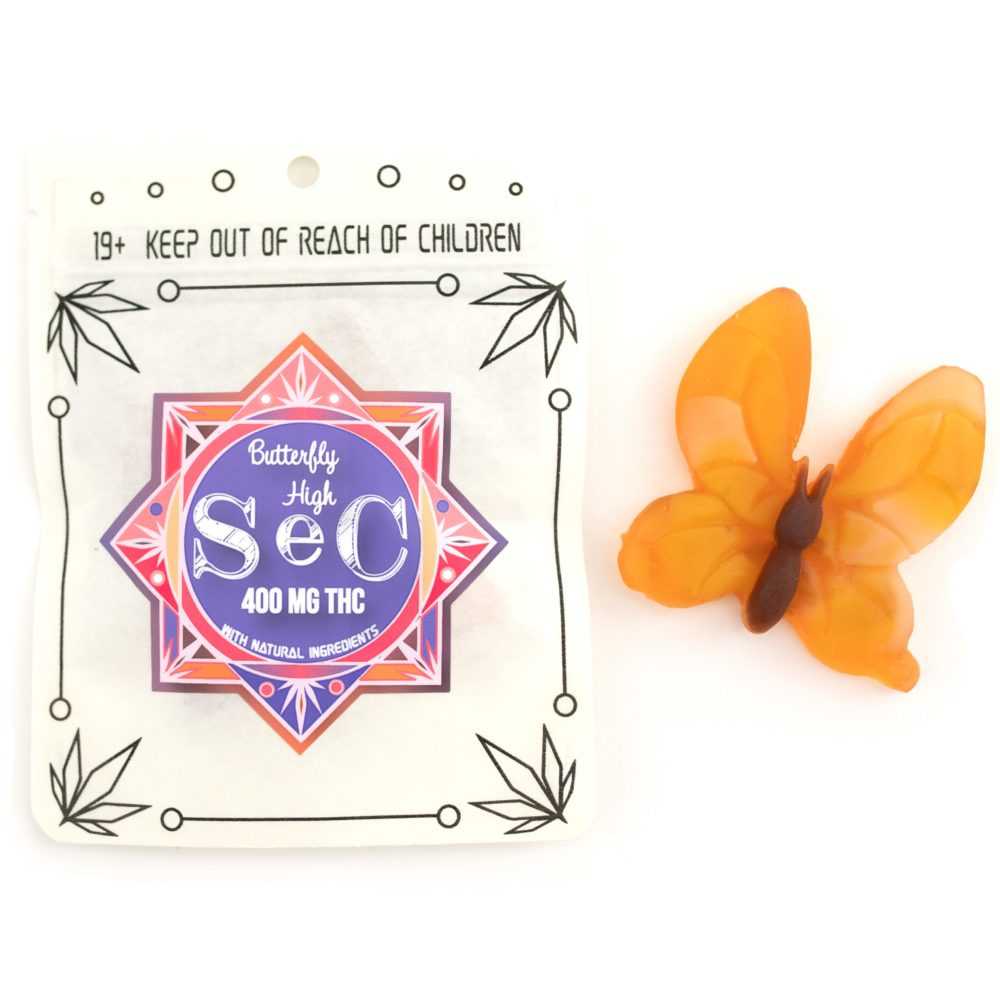 Products by SeC - Butterfly High Gummies 400mg