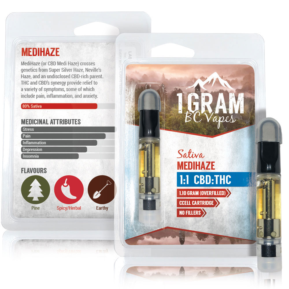 1 Gram BC Vapes - CBD Vape Carts - Image 9