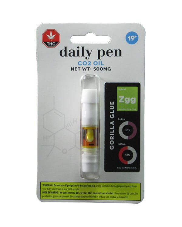 Daily Pen (formerly Zen Tanks) - C02 Oil Vape Carts (0.5 Gram)