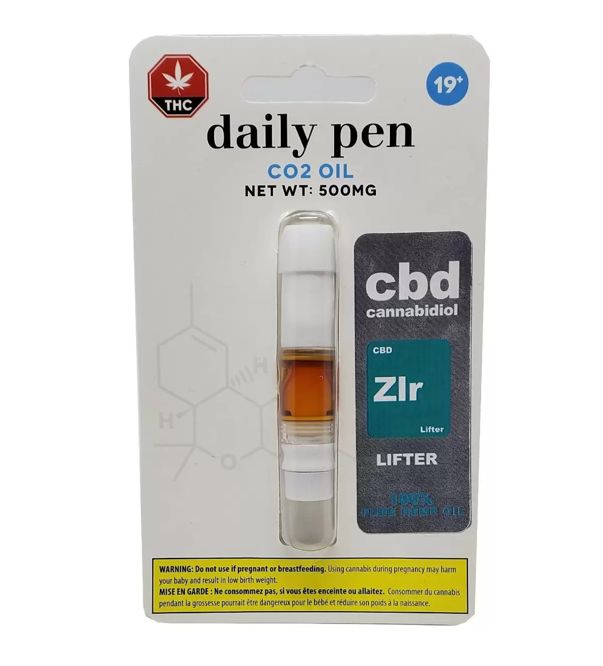 Daily Pen (formerly Zen Tanks) - CBD C02 Vape Carts (0.5 Gram)