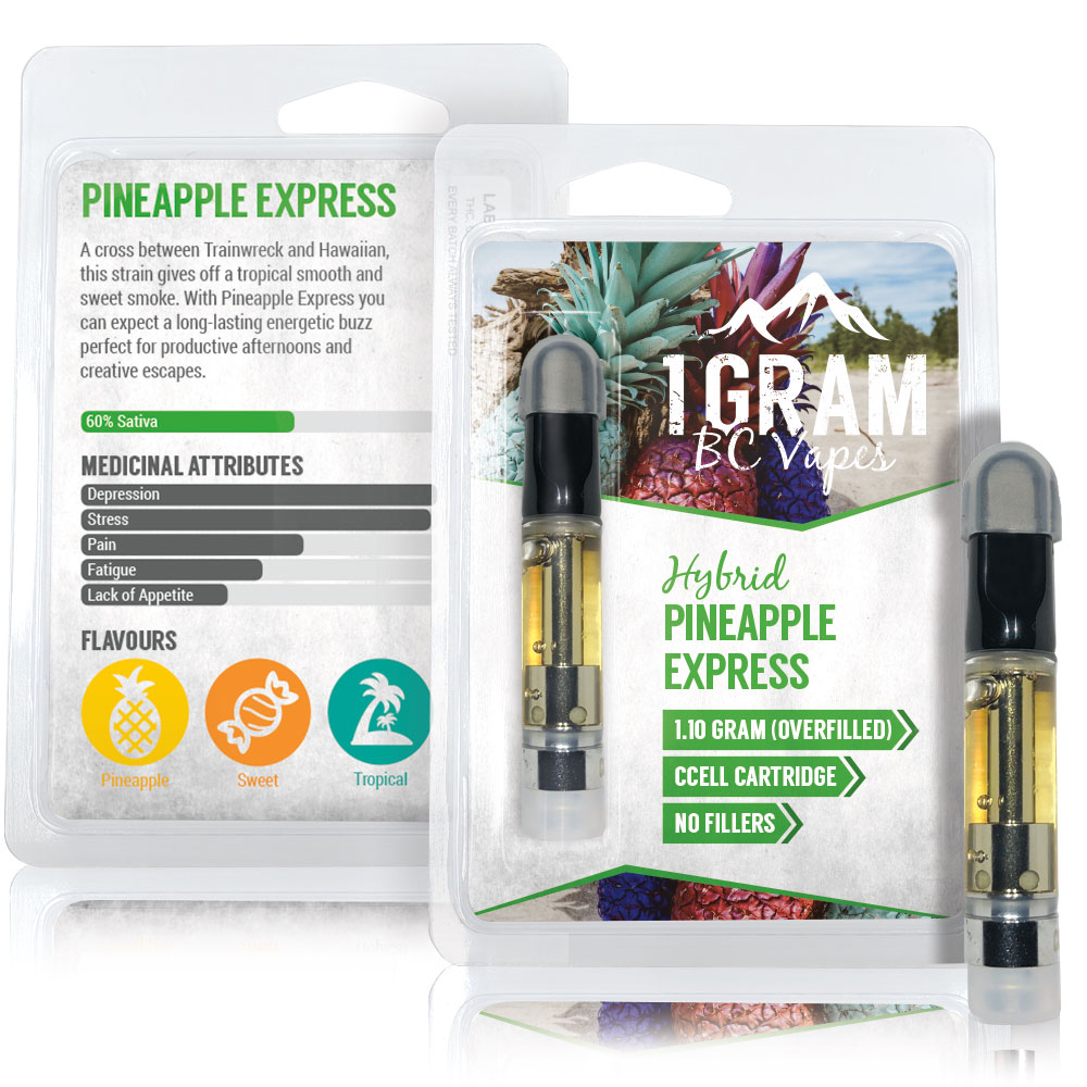 1 Gram BC Vapes - Distillate Vape Carts - Image 9
