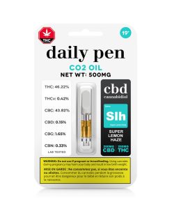 Zen/Daily CBD C02 Vape Cart