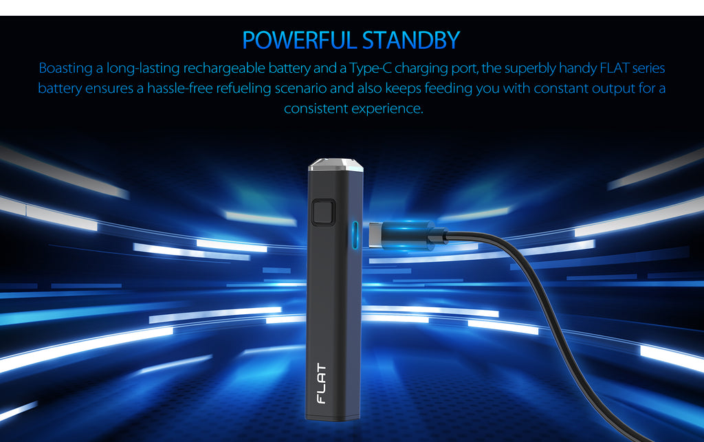 Yocan Flat Plus Variable Voltage Vape Battery (900mAH) - Image 2