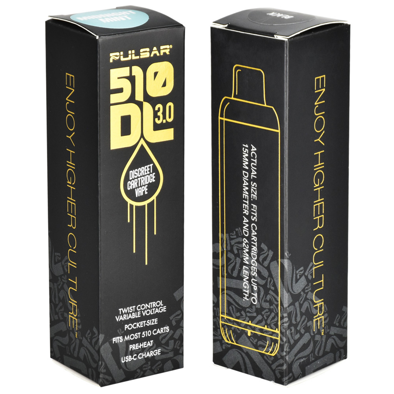 Pulsar 510 DL 3.0 Twist Variable Voltage Battery (650mAH) - Image 4