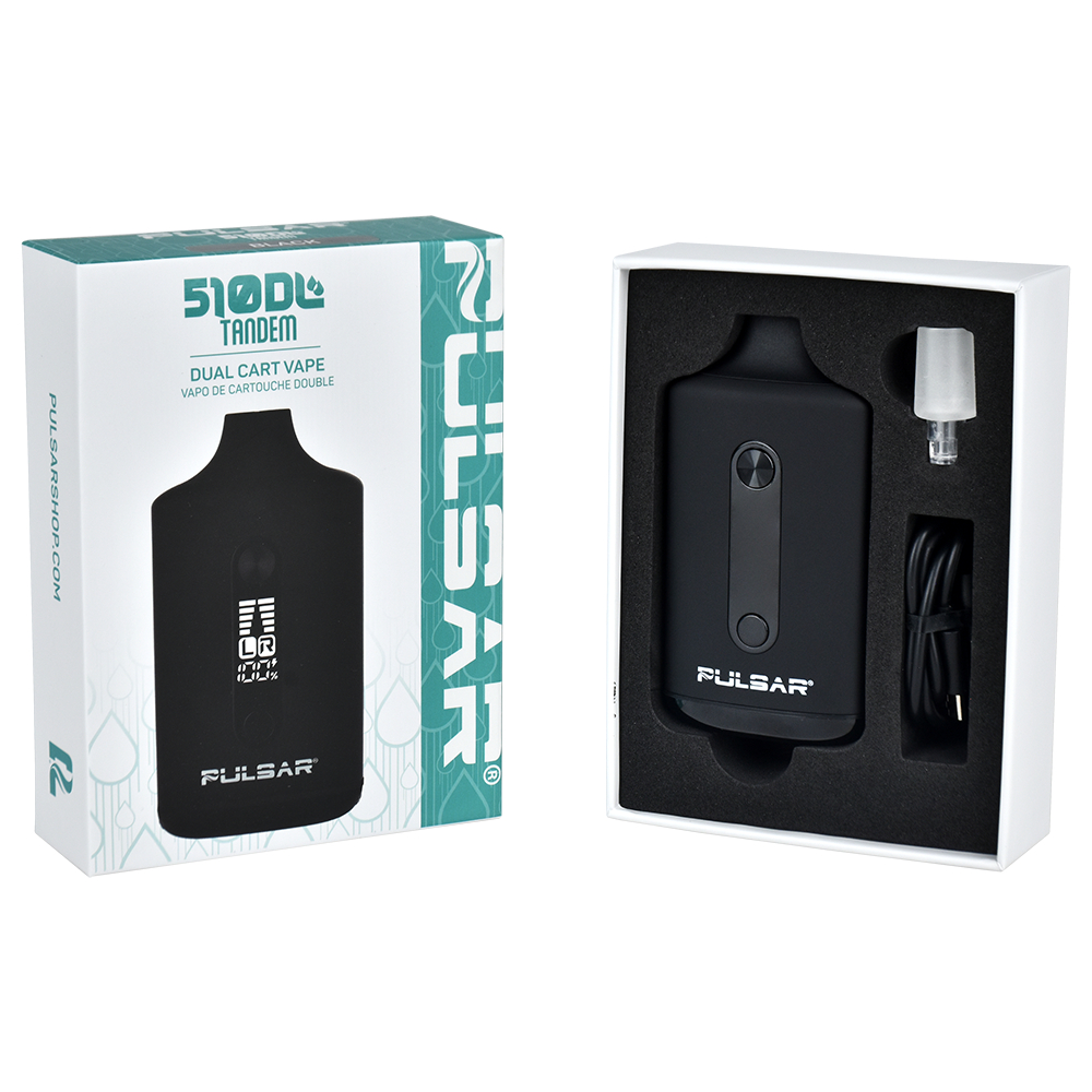 Pulsar 510 Tandem Dual Cart Variable Voltage Battery (650mAH) - Image 6